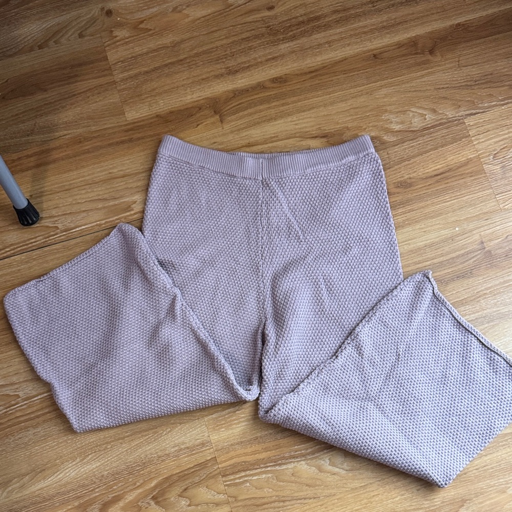 Free People Wide Leg Pants in Light Purple